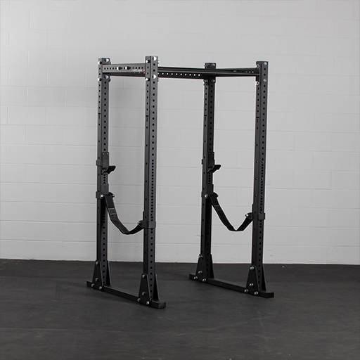 Power Rack - Flat Foot - Flat Based. Flat Foot power rack Free shipping.  Space saving Power Rack for Home Gym or Commercial gym.